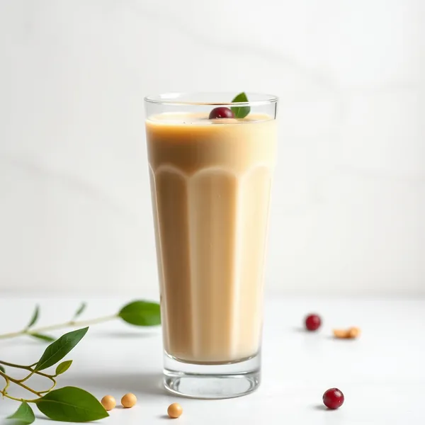 Tropical Peanut Butter Pea Milk Smoothie