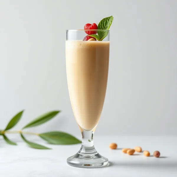 Tropical Peanut Butter Pistachio Milk Smoothie