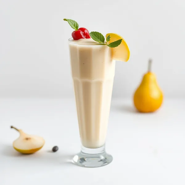 Smoothie de Pera Tropical e Leite de Caju