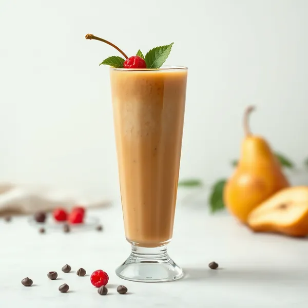 Tropical Pear Cold Brew Coffee Smoothie