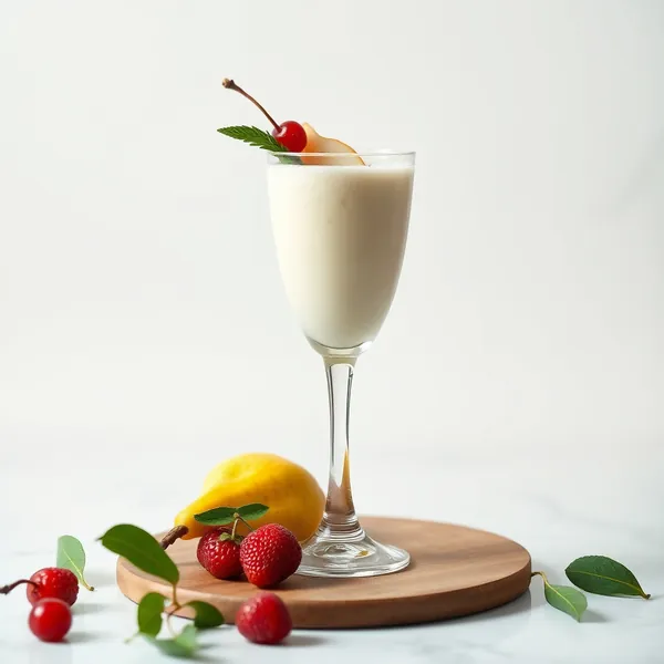 Smoothie de Pera Tropical com Iogurte Grego