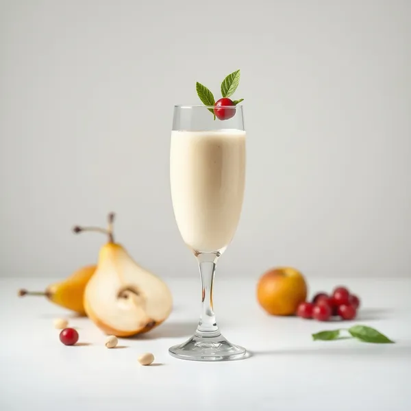 Tropical Pear Macadamia Milk Smoothie