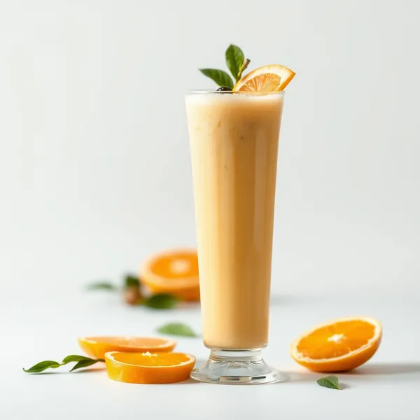 Smoothie de Jugo de Laranja e Pera Tropical