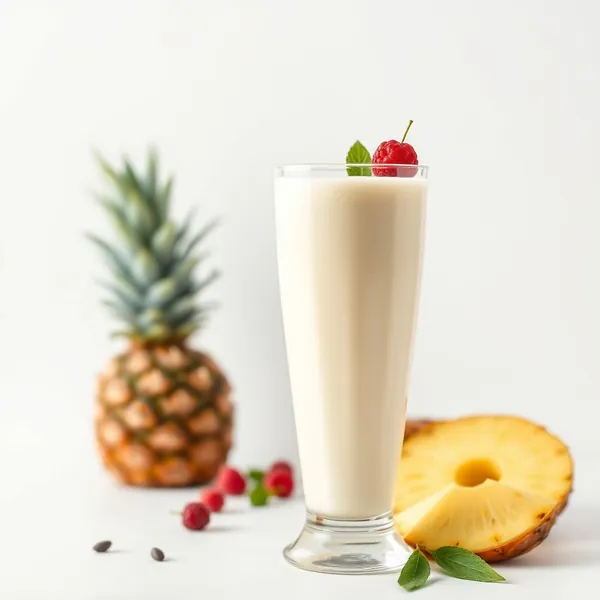 Smoothie au Kefir d'Ananas Tropical