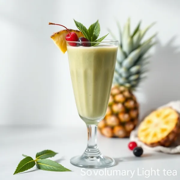 Smoothie Ananas Tropical Matcha