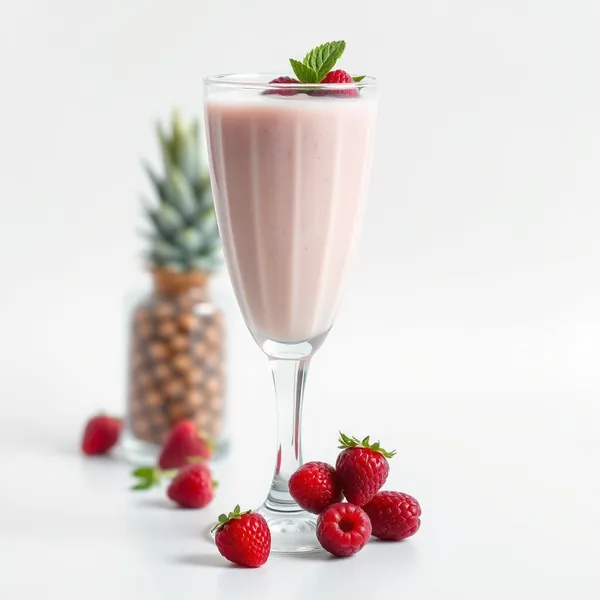 Smoothie de Kéfir avec Protéine Tropicale