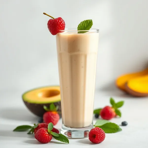 Smoothie de Protéine en Poudre Tropicale