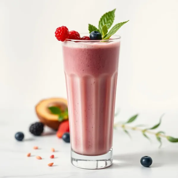 Tropical Protein Powder Rice Milk Smoothie