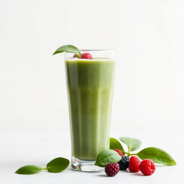 Tropical Spinach Hemp Milk Smoothie