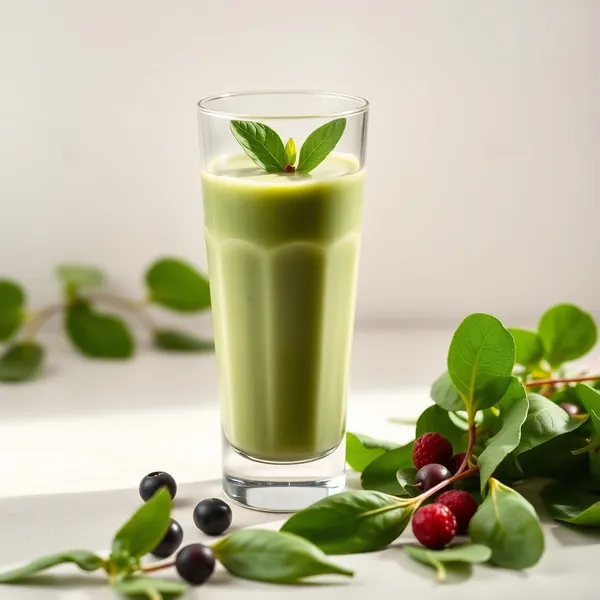 Smoothie Épinards et Pois Tropical