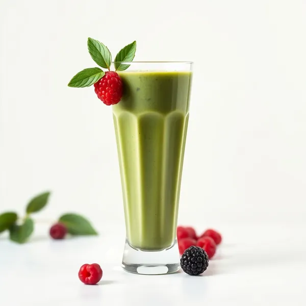 Smoothie Tropical de Spiruline et Lait de Chanvre