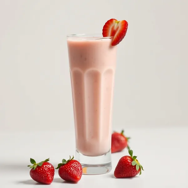 Tropical Strawberry Kefir Milk Smoothie