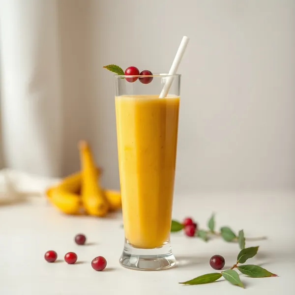 Tropical Turmeric Kefir Milk Smoothie