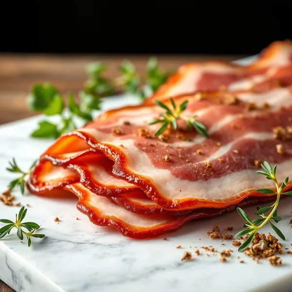 Cured Turkey Bacon