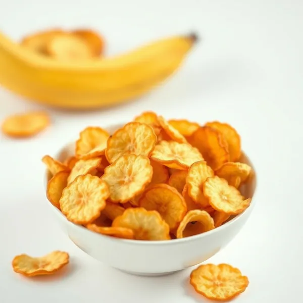 Chips de Banana Sem Sal
