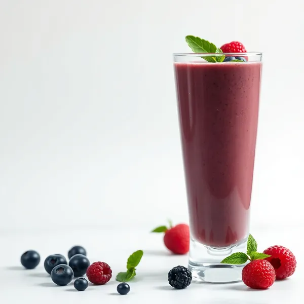 Vegan Acai Kefir Milk Smoothie