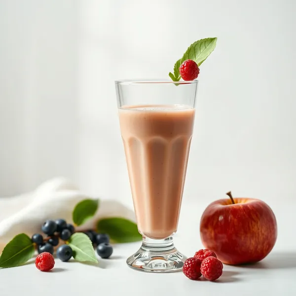 Smoothie Végane au Jus de Pomme