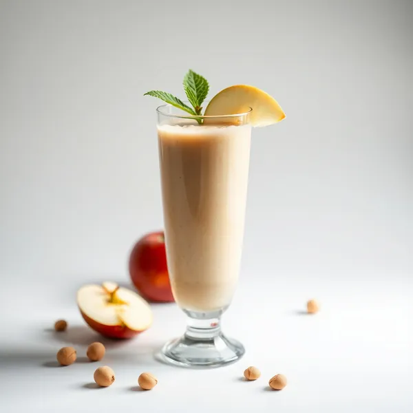 Smoothie Vegano di Mela e Latte di Macadamia