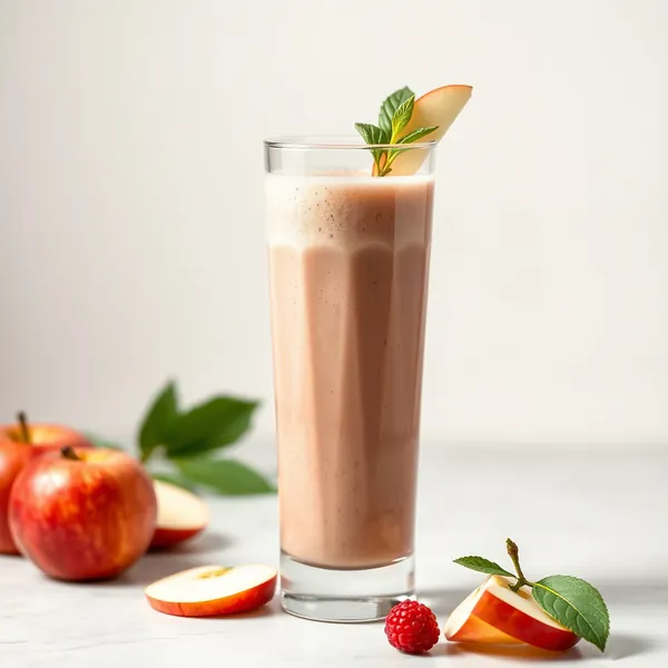 Smoothie Protéine Pomme Végane