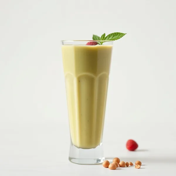 Smoothie Végane d'Avocat et Lait de Noisette