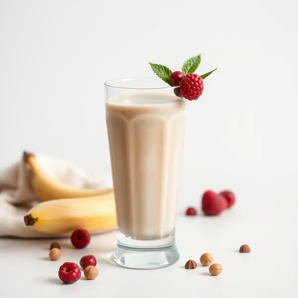 Smoothie Vegan Bananes et Noisettes