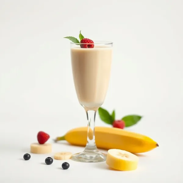 Smoothie Vegan à la Banane et au Lait de Chanvre
