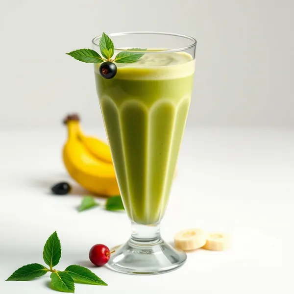 Smoothie Vegan à la Banane et Matcha
