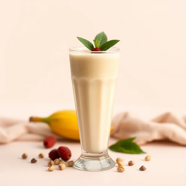 Smoothie Végane à la Banane et Pistache