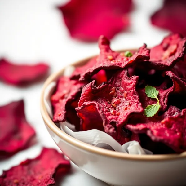 Vegan Beet Chips