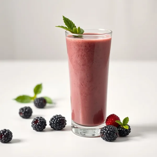 Smoothie Protéine Mûre Végane