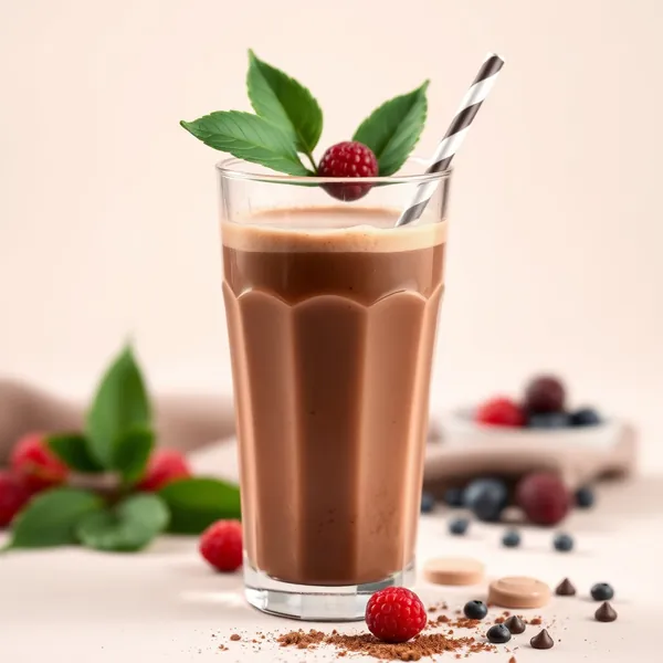 Smoothie de Protéine de Cacao Végane