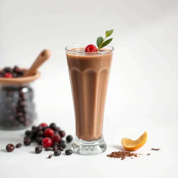 Vegan Cacao Powder Spelt Milk Smoothie