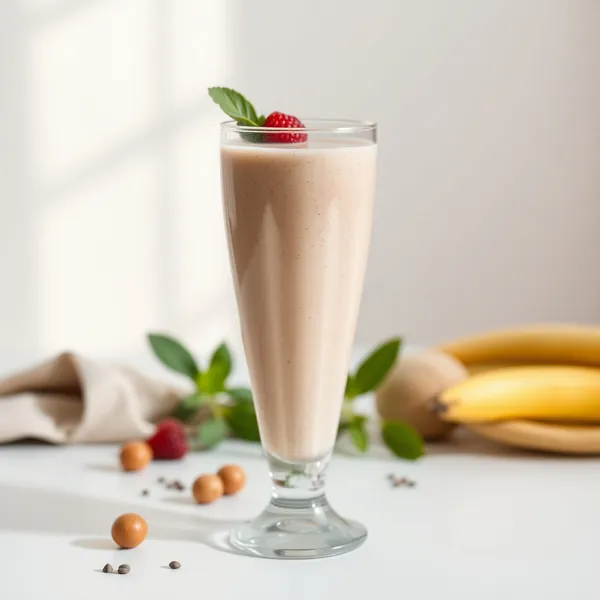 Smoothie de Leite de Avelã e Chia Vegano