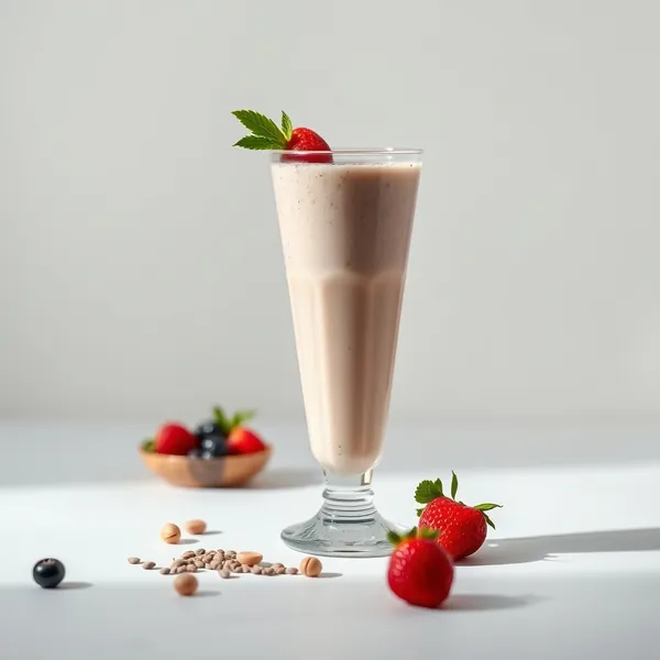 Smoothie di Latte di Macadamia e Chia Vegano