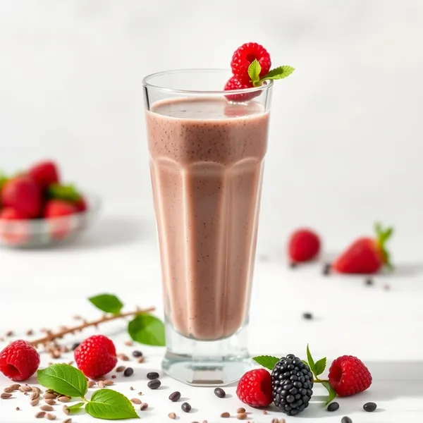 Smoothie Protéine Chia Végane