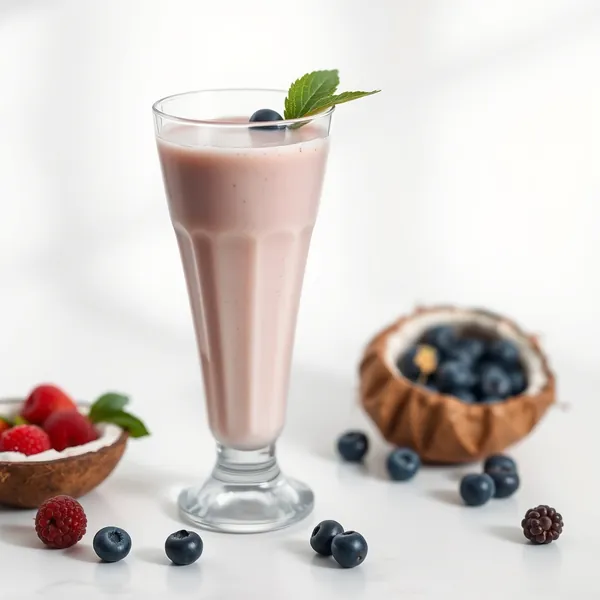 Batido de Kefir de Coco Vegano
