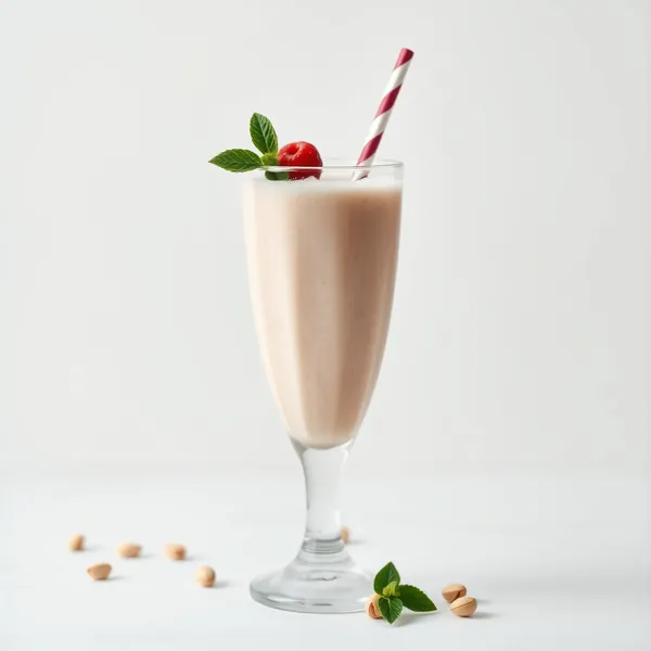 Batido de Leite de Coco e Pistache Vegano