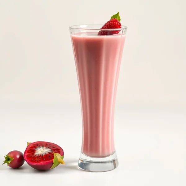 Smoothie Vegan de Fruit Dragon et Lait de Chanvre