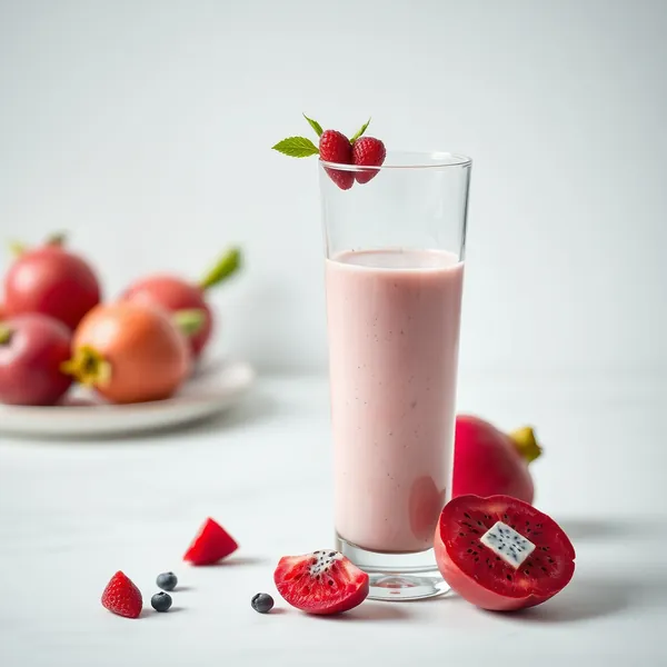 Batido de Kefir de Leche de Dragón Vegano