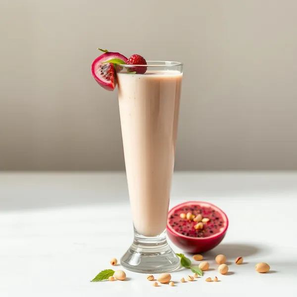 Vegan Dragonfruit Pistachio Milk Smoothie