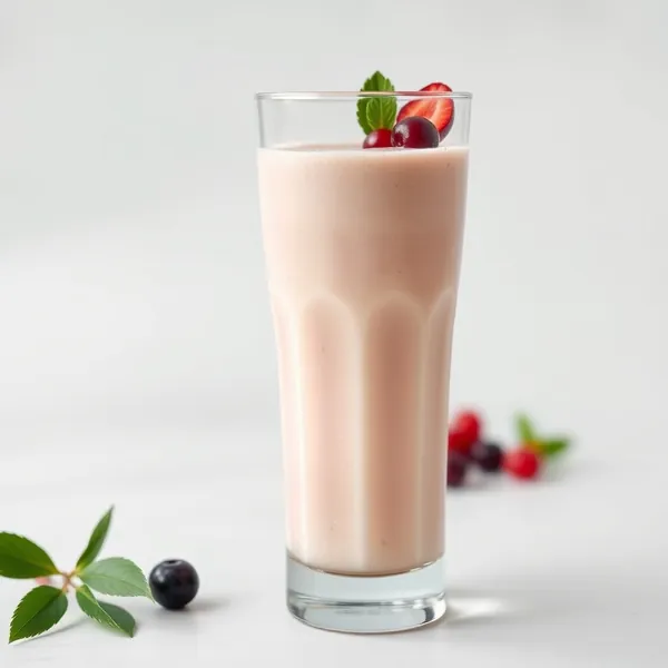 Vegan Ginger Macadamia Milk Smoothie