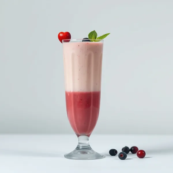 Smoothie Vegano de Baga Goji, Amêndoa e Leite de Coco