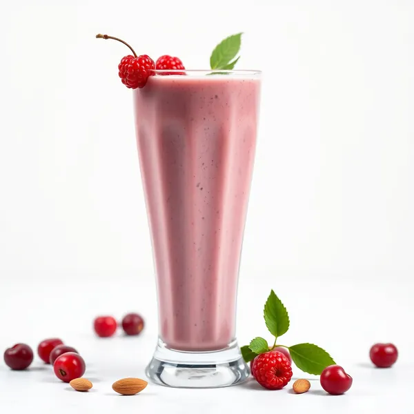 Smoothie Vegan aux Baies de Goji et Lait d'Amande