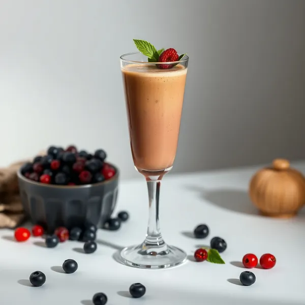 Smoothie de Café Froid aux Baies de Goji Végane