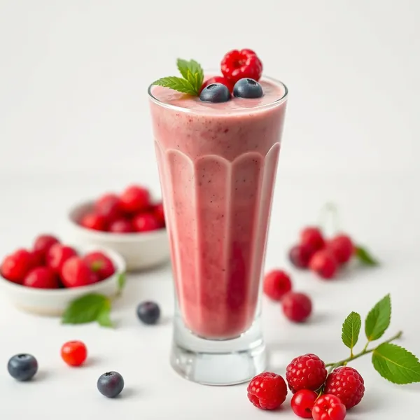 Smoothie Vegano de Baga Goji e Leite de Soja