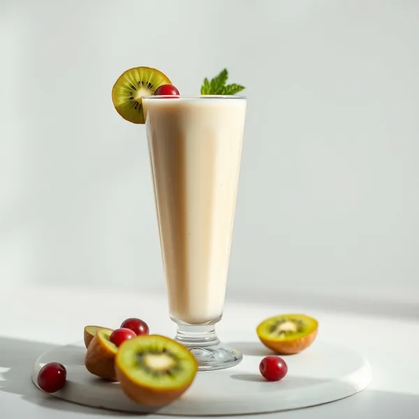 Smoothie Vegano Kiwi e Latte di Macadamia