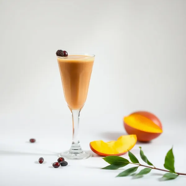Batido Frío de Café con Mango Vegano