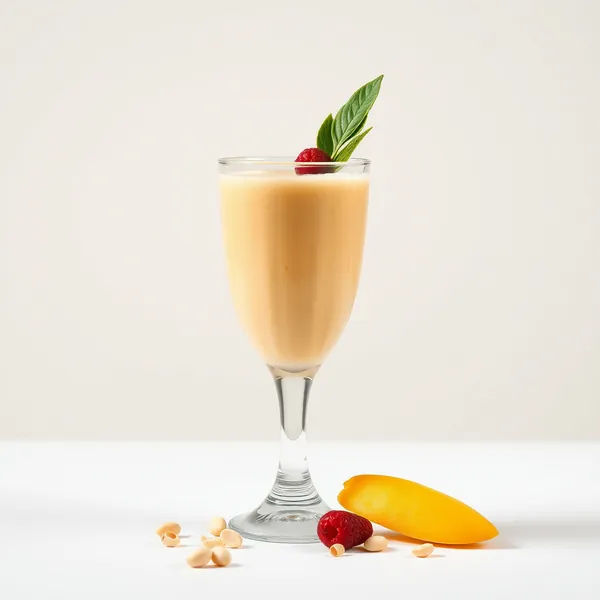 Smoothie Vegano de Manga e Leite de Macadamia