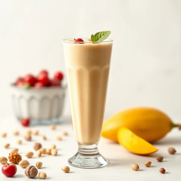 Vegan Mango Pistachio Milk Smoothie