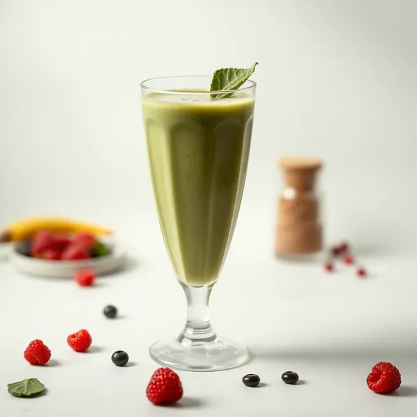 Smoothie Kefir Matcha Vegan